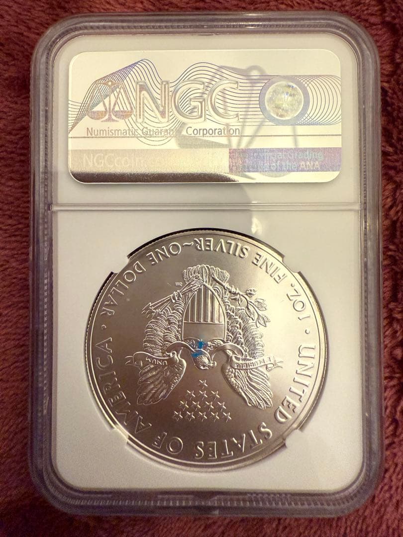 銀貨 Struck at San Francisco 2021 MS70