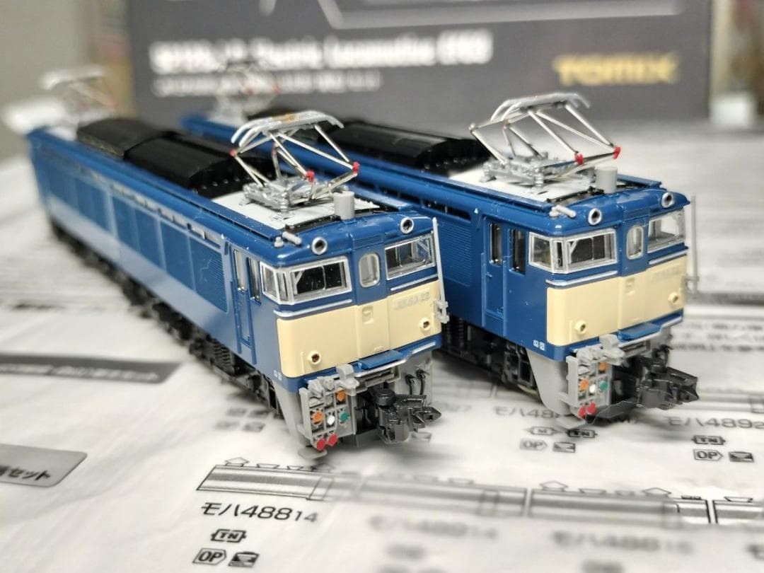 TOMIX 98594 98595 489系 白山＆92128 EF63 3次型