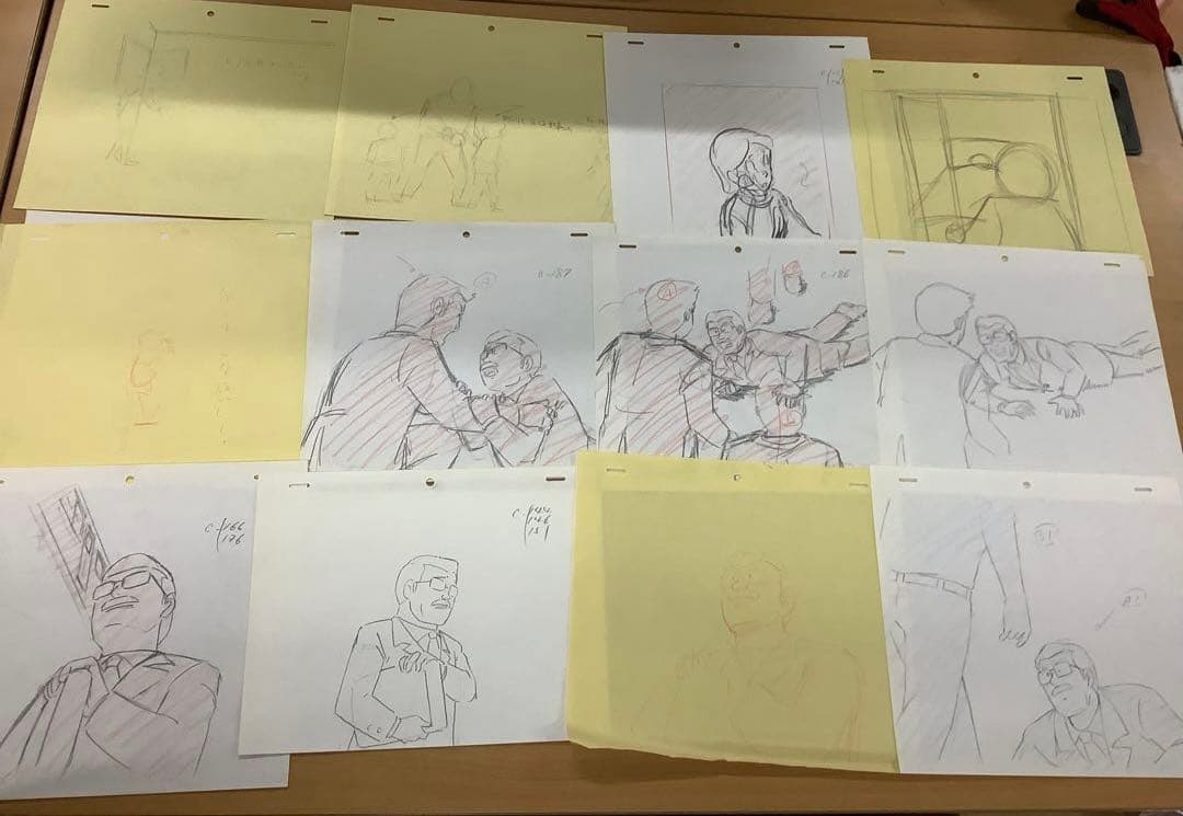 【超レア】エスパー魔美 動画原画200枚セット