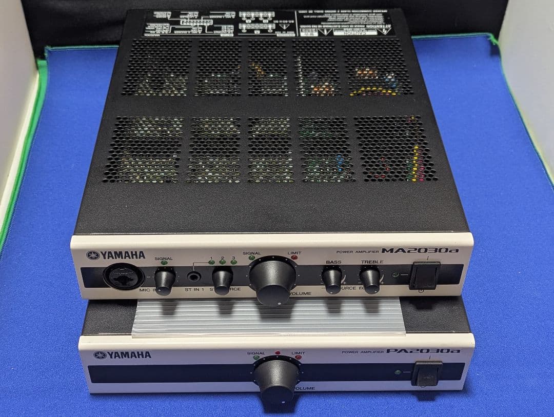 suu8013出品 2台セットYAMAHAPA＆MA2030aパワーアンプ