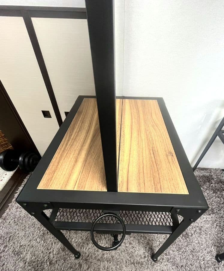 [送料無料]mateli アイアンドレッサー　ドレッサーロジェ　両面鏡　美容室