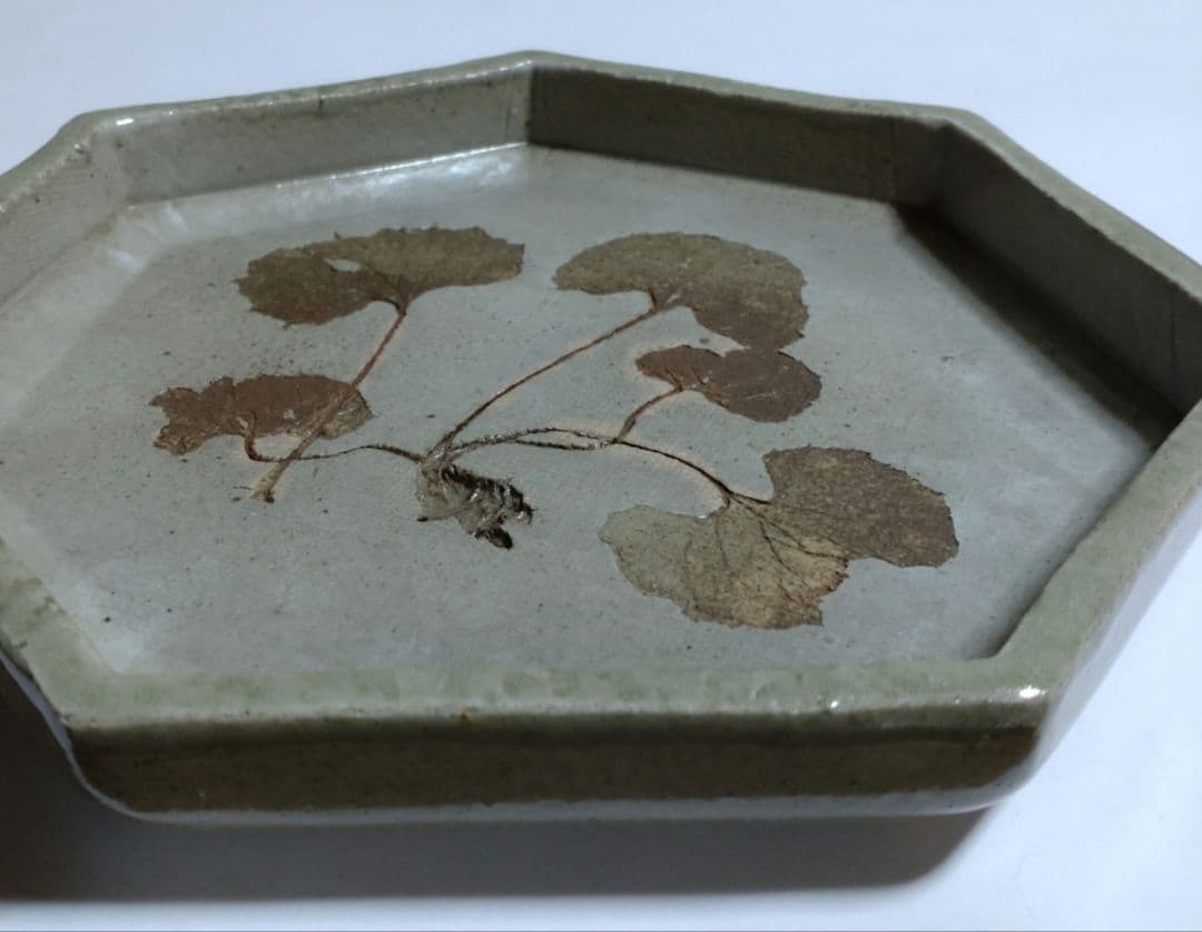 益子『肥沼美智雄』七角皿