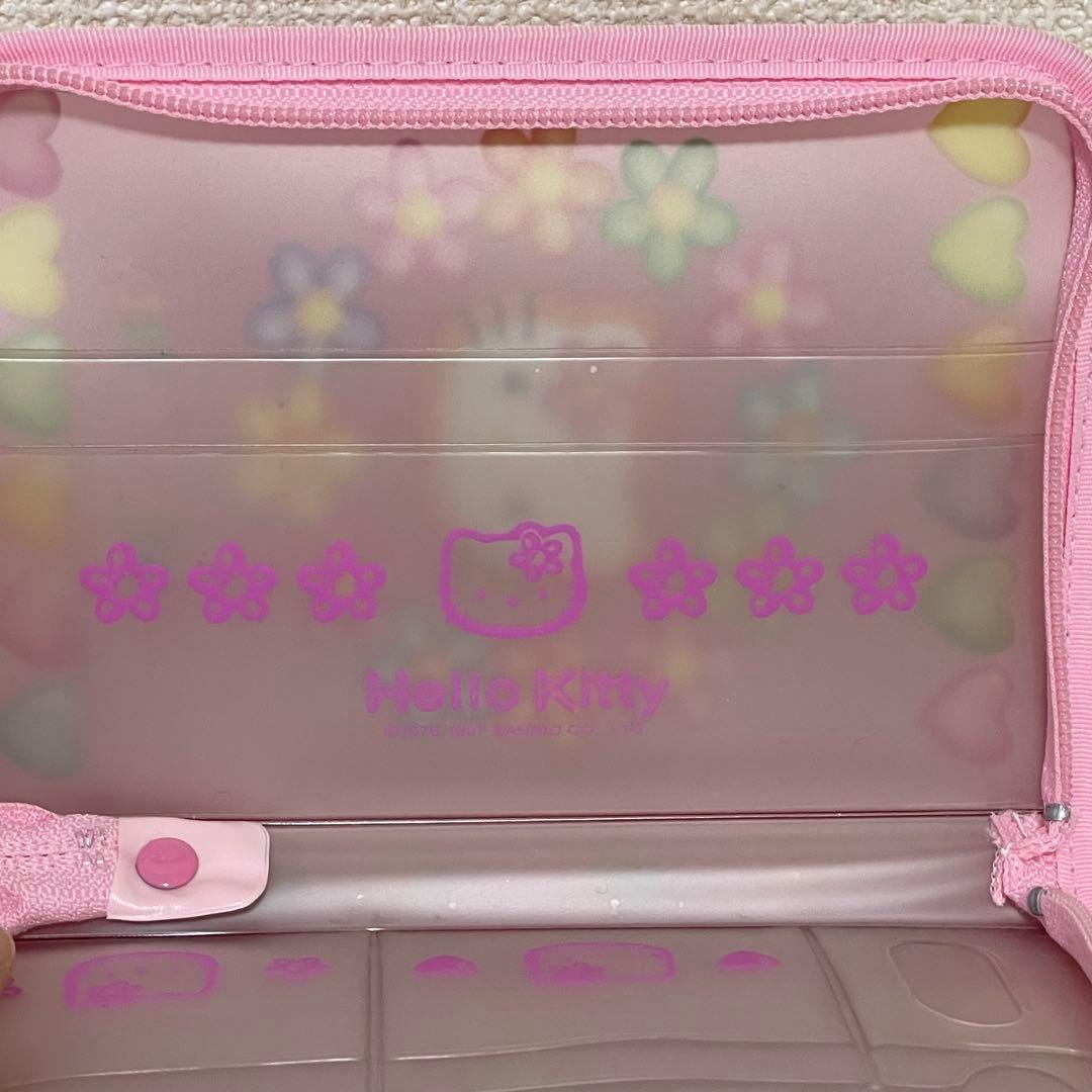 極美品　未使用　当時物　ハローキティ 通帳ケース 1997年 カオハナ　ケース