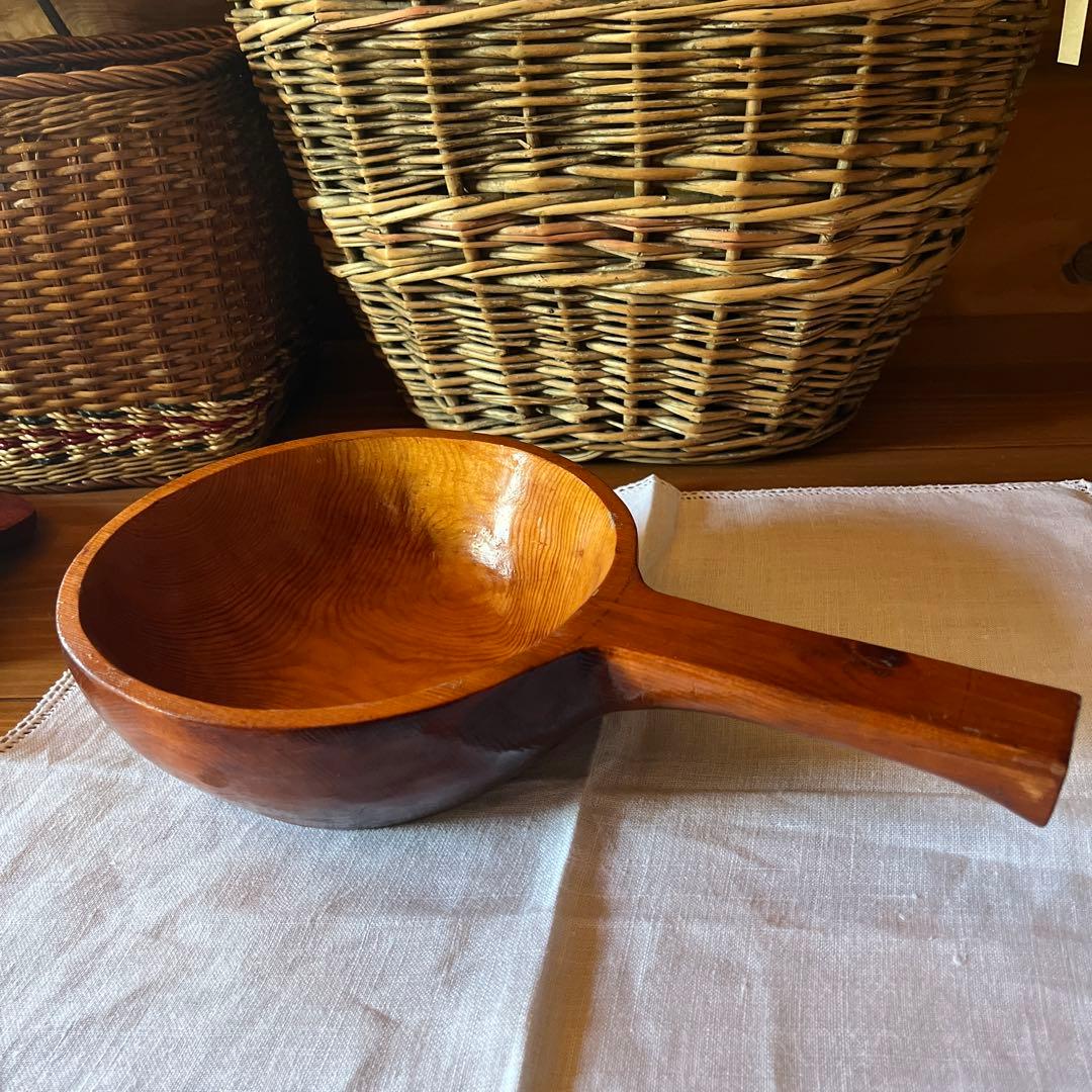 スウェーデン　ヴィンテージ　ビヨルク　白樺　ククサ　ヘムスロイド　ボウル　サーミ