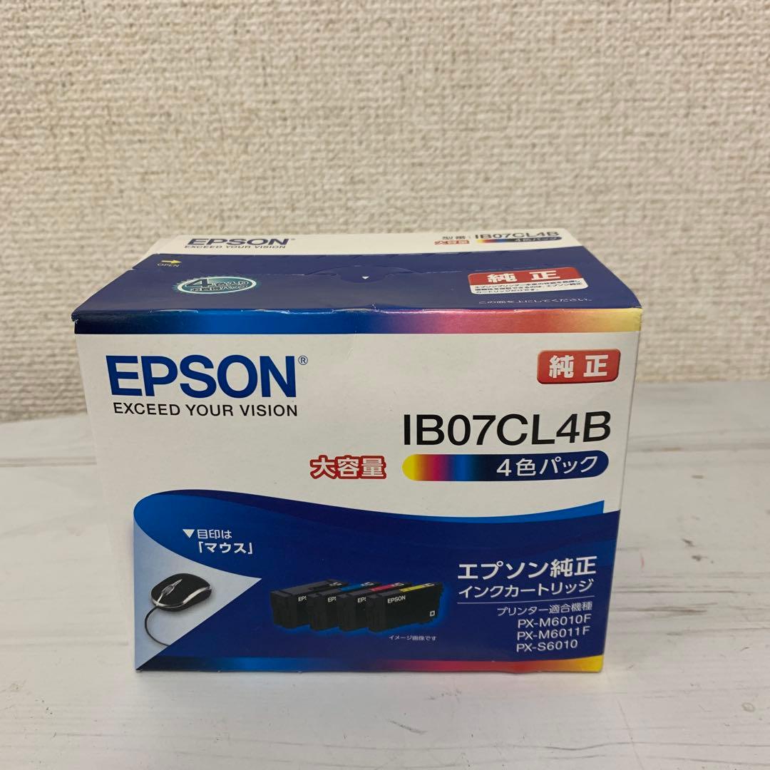EPSON純正インクカートリッジ大容量4色パック マウス　IB07CL4B