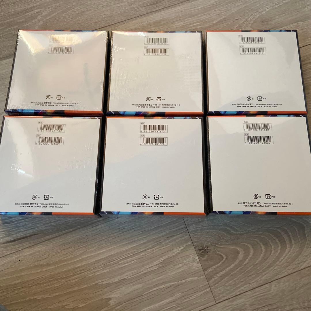 【シュリンク付き】ポケモンカード　インフェルノX 6BOX新品未開封