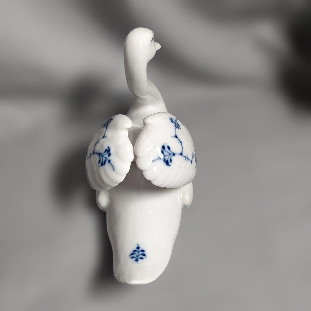 ロイヤルコペンハーゲン ブルーフルーテッド スワンのフィギュリン