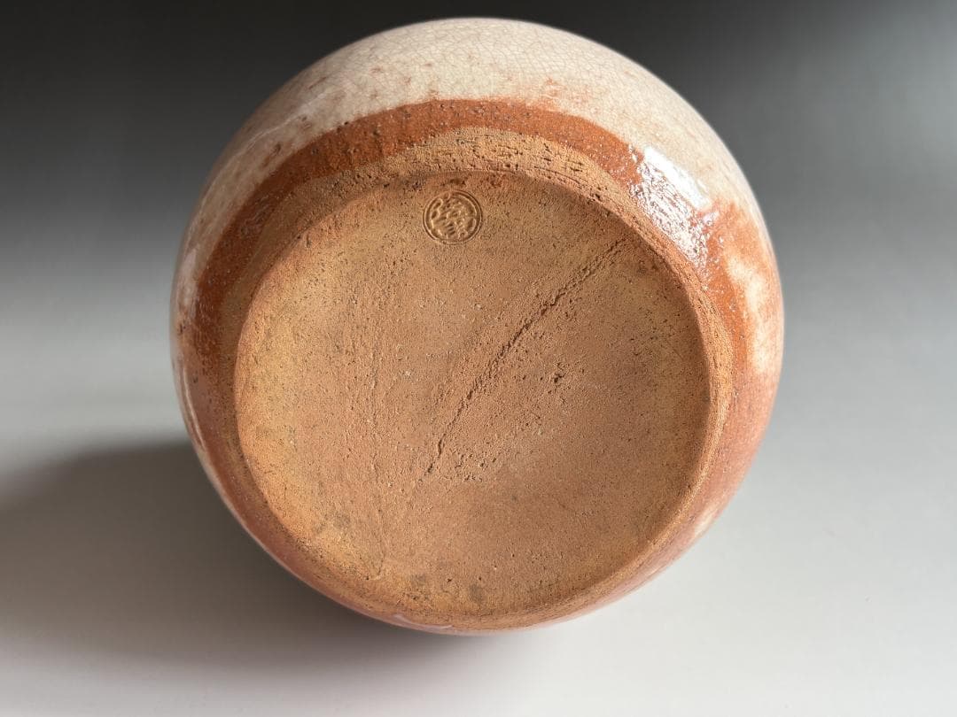 12代田原陶兵衛　萩焼　水指　即中斎書付　茶道具　表千家