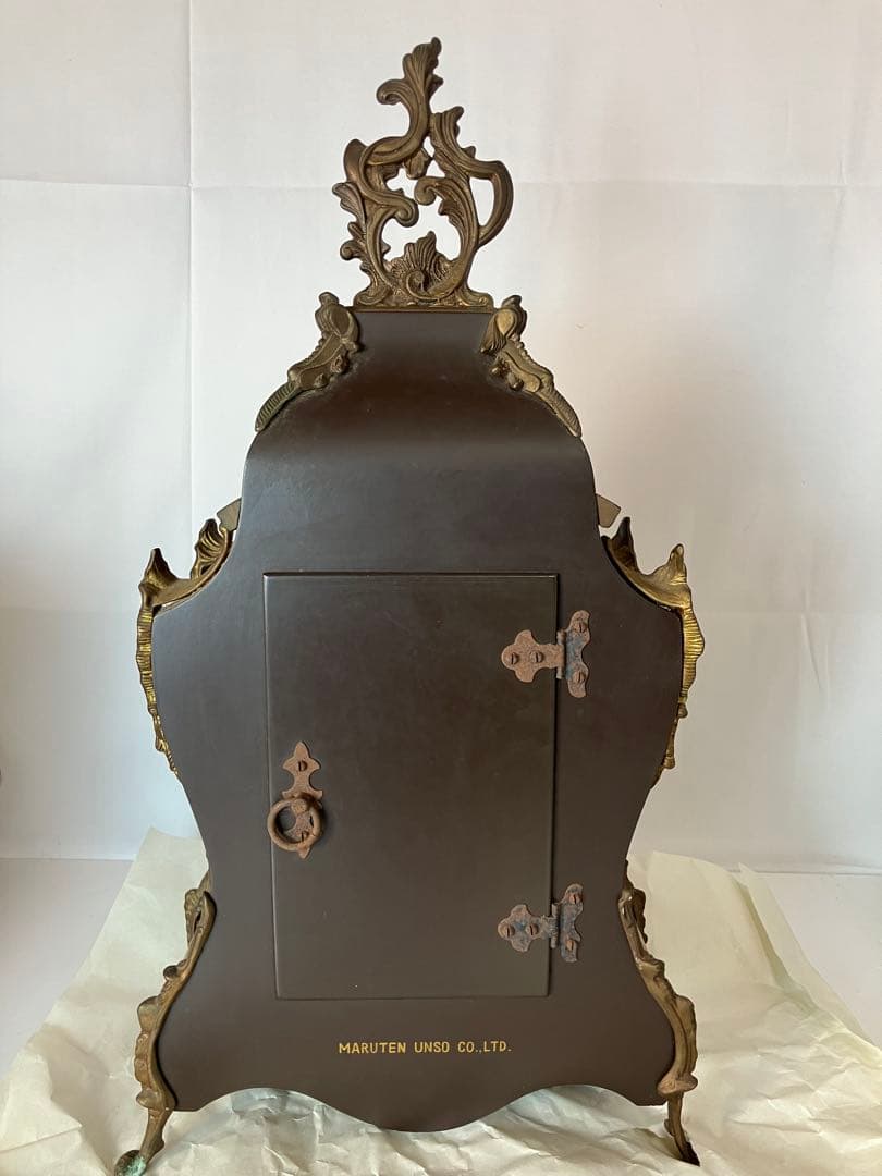 クラシックな西洋 ゼンマイ式 振り子時計 置き時計 西洋 アンティーク