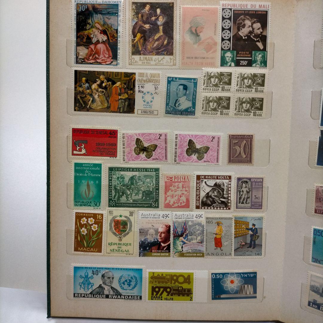 【売約】1875 【未使用】外国切手 世界各国 ヴィンテージ バラ切手大量まとめ