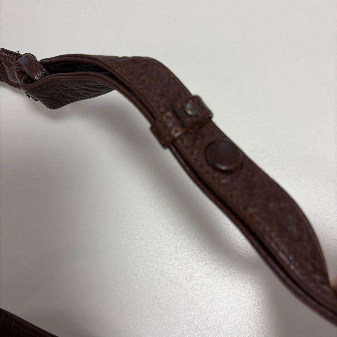 IBIZA　ブラウン　ワニ革　ショルダーバッグ　美品！