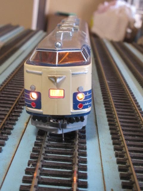 国鉄 寝台特急電車 581系 3両セット HOゲージ　（金属製・カツミ製）