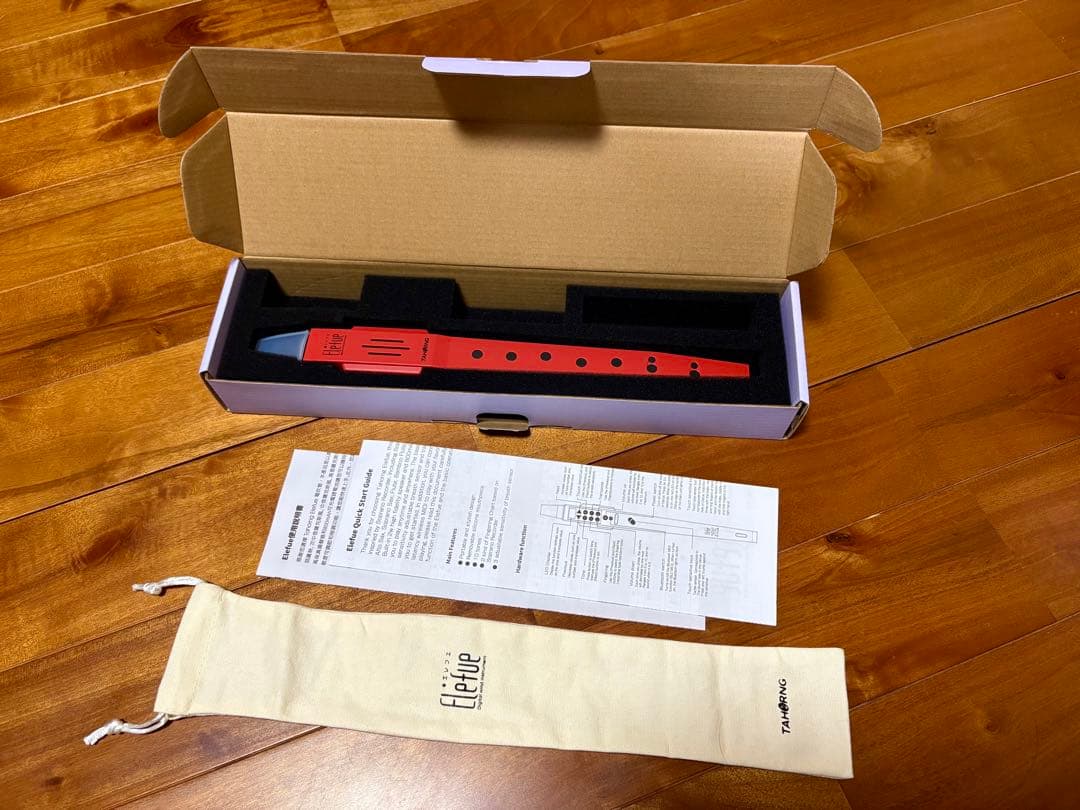 Elefue（エレフエ） 電子リコーダー／ほぼ未使用