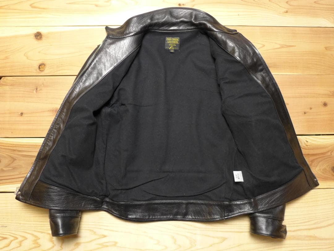 fineファインクリークcreekレザーズAnneライダース42マッコイj100