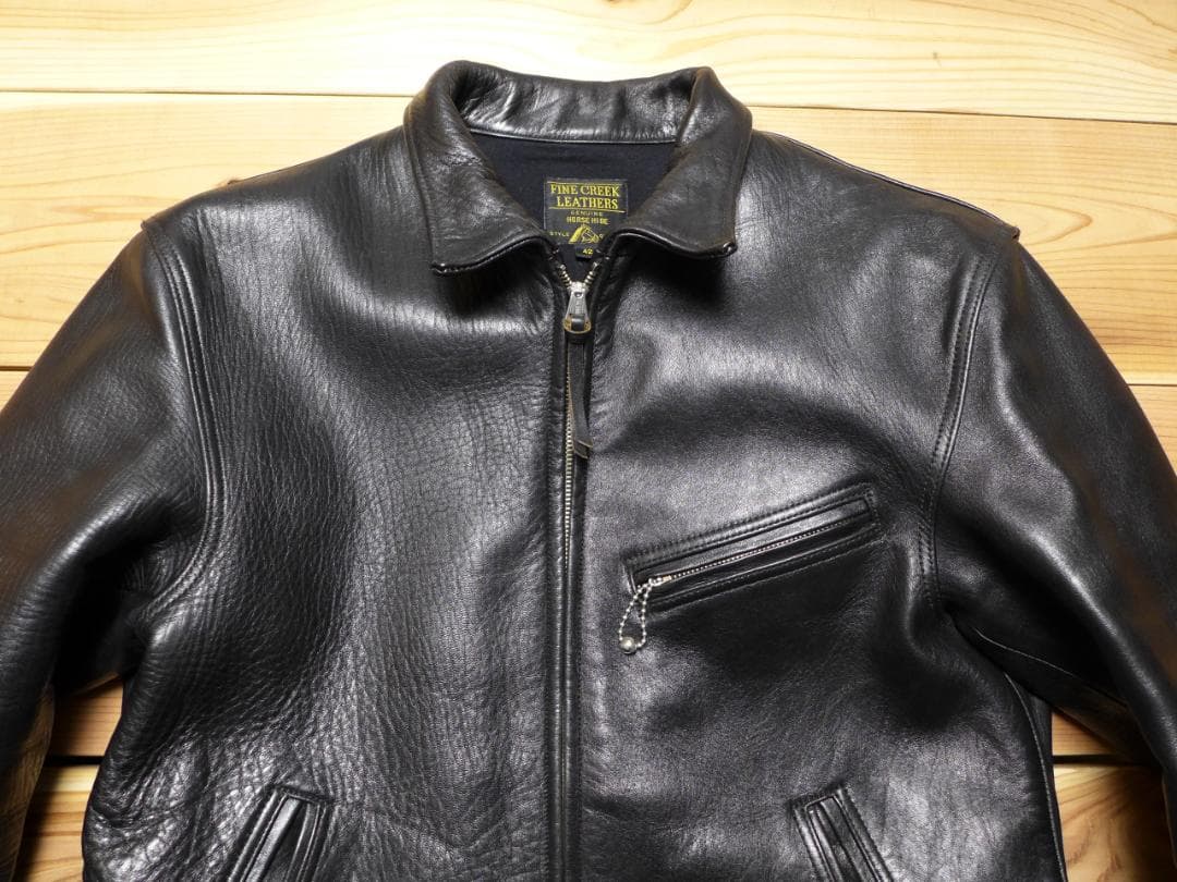 fineファインクリークcreekレザーズAnneライダース42マッコイj100