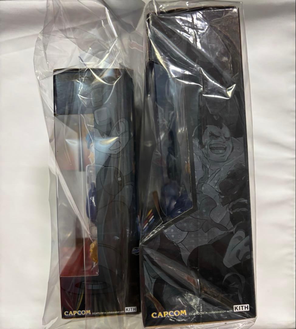 2セット　KITH CAPCOM リュウ megamanフィギュア