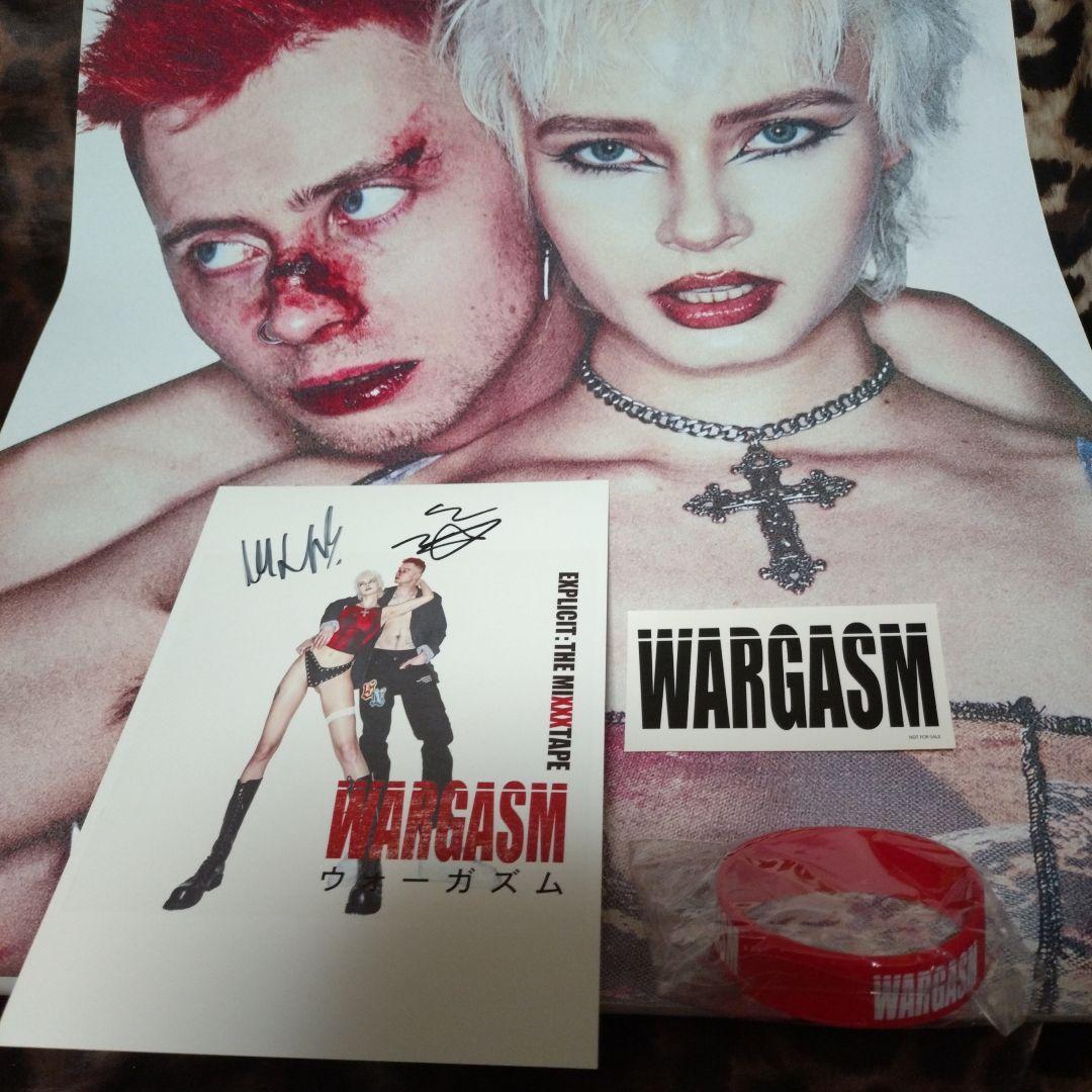 WARGASM　直筆サイン他グッズ4点セット