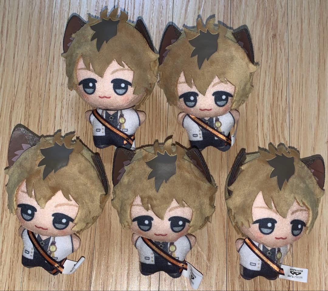 ツイステッドワンダーランド　チビちびぐるみ　おめかしバースデー　ラギー　5点