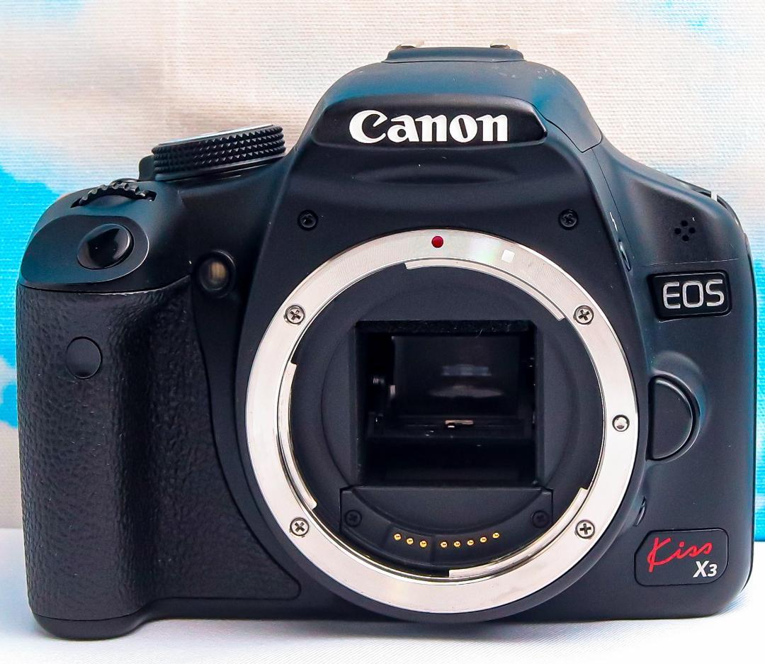 Canon Kiss X3⭐️一眼レフ 初めての方に⭐️スマホ転送⭐️動画もOK