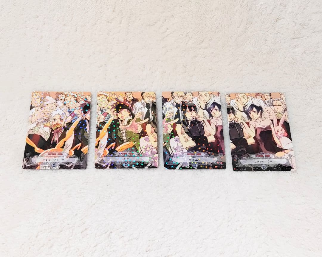 D.Gray-man　トレカ　非売品特典レア4枚　アレン神田ラビリナリー