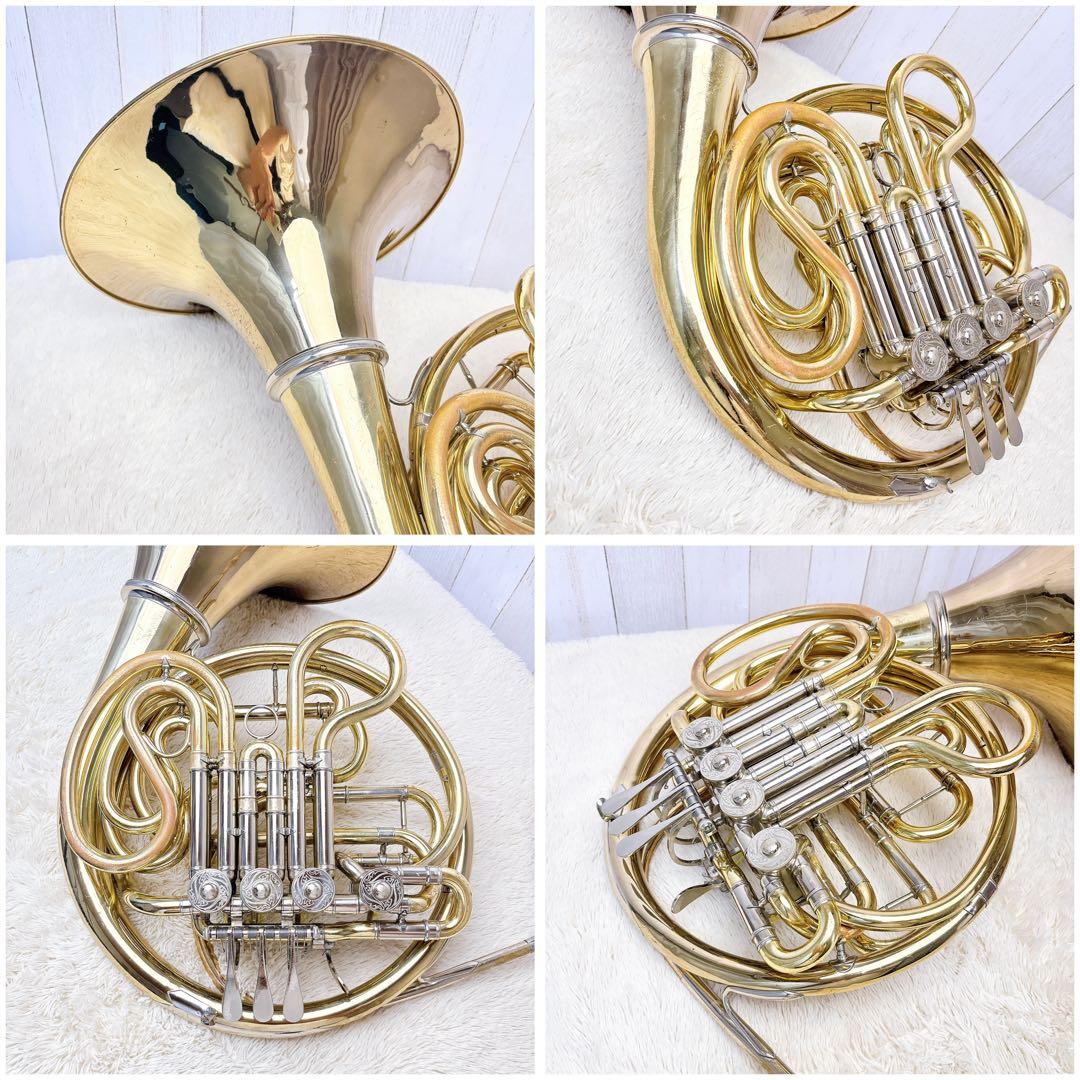 YAMAHA Custom YHR-866D フルダブルホルン マウスピース付き