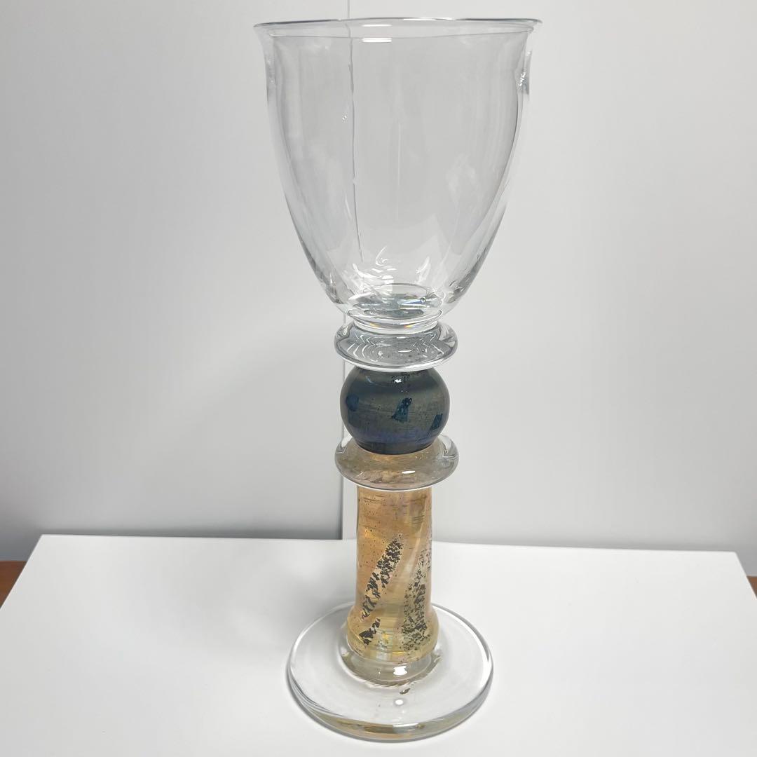 迫二郎作　ワイングラス