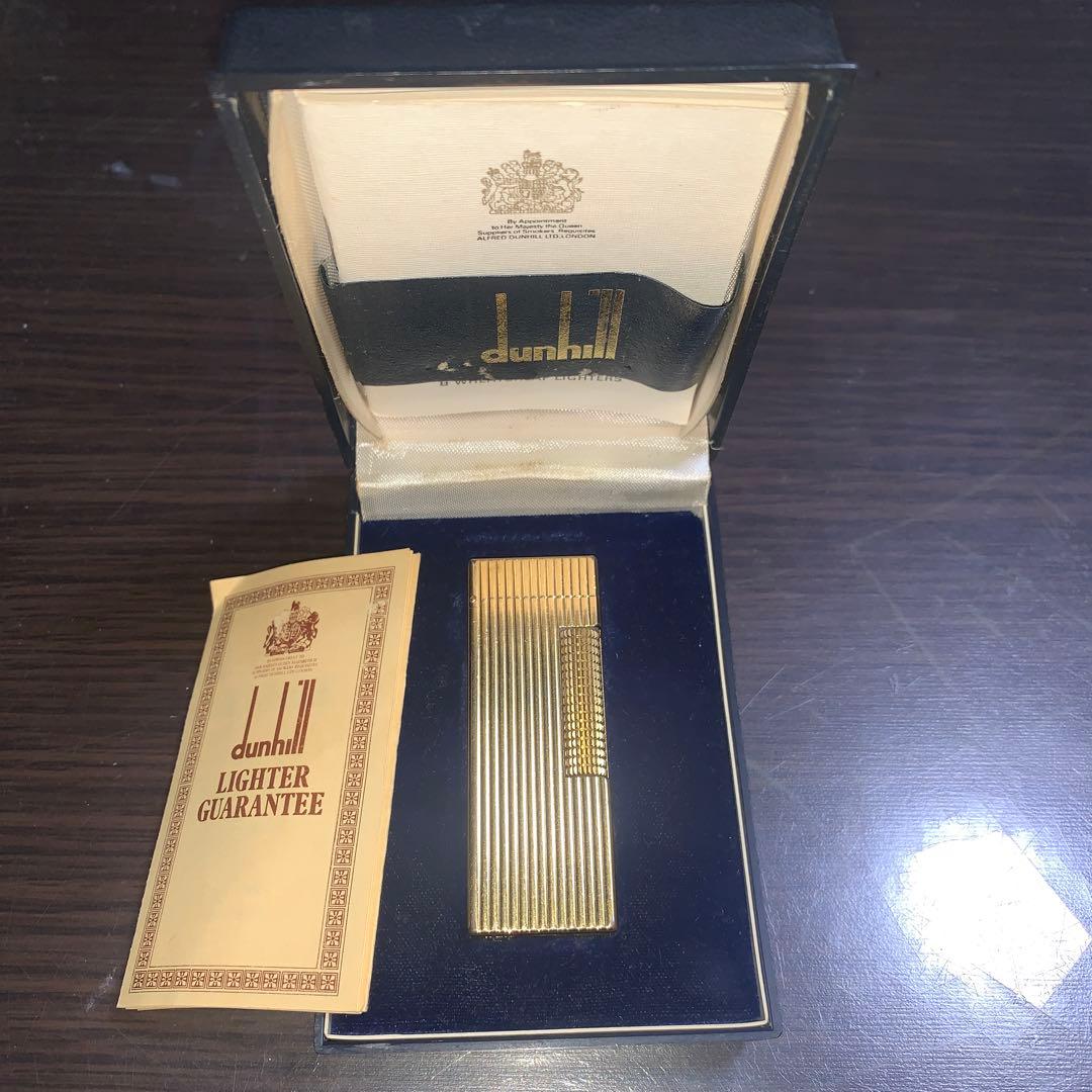 dunhill ゴールドライター 箱付き