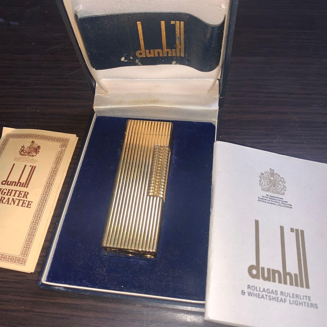dunhill ゴールドライター 箱付き