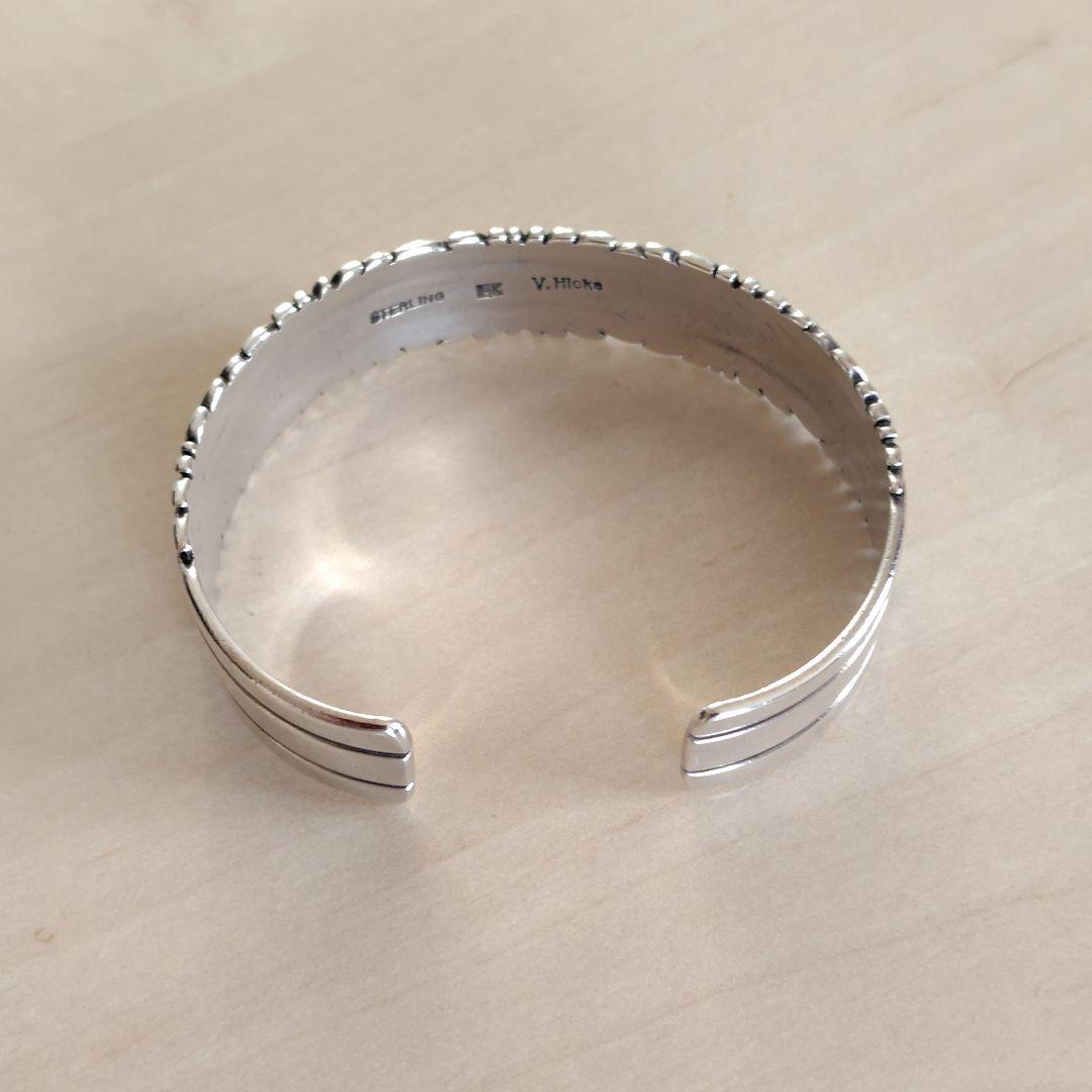 victor hicks ビクターヒックス シルバー 14K バングル ナバホ