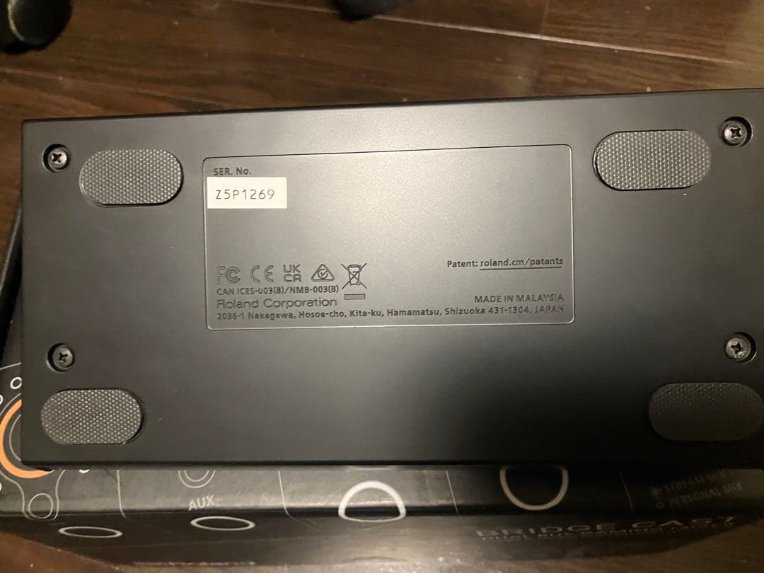 【最終値】Roland BRIDGE CAST おまけでXLRケーブル付き