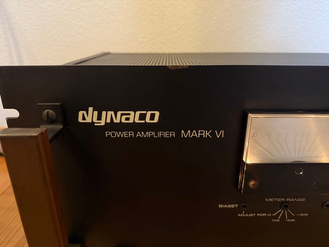 ① DYNACO Mark-VI ダイナコ　真空管　パワーアンプ　⚠️説明必読