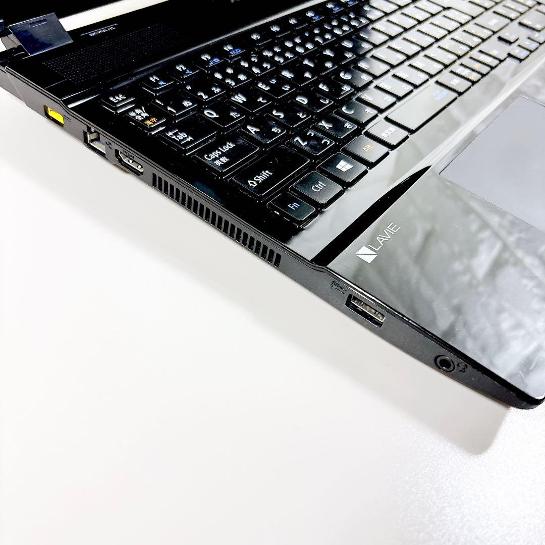 快適SSD✨メモリ8GB フルHD 第7世代 カメラ ノートパソコン NEC