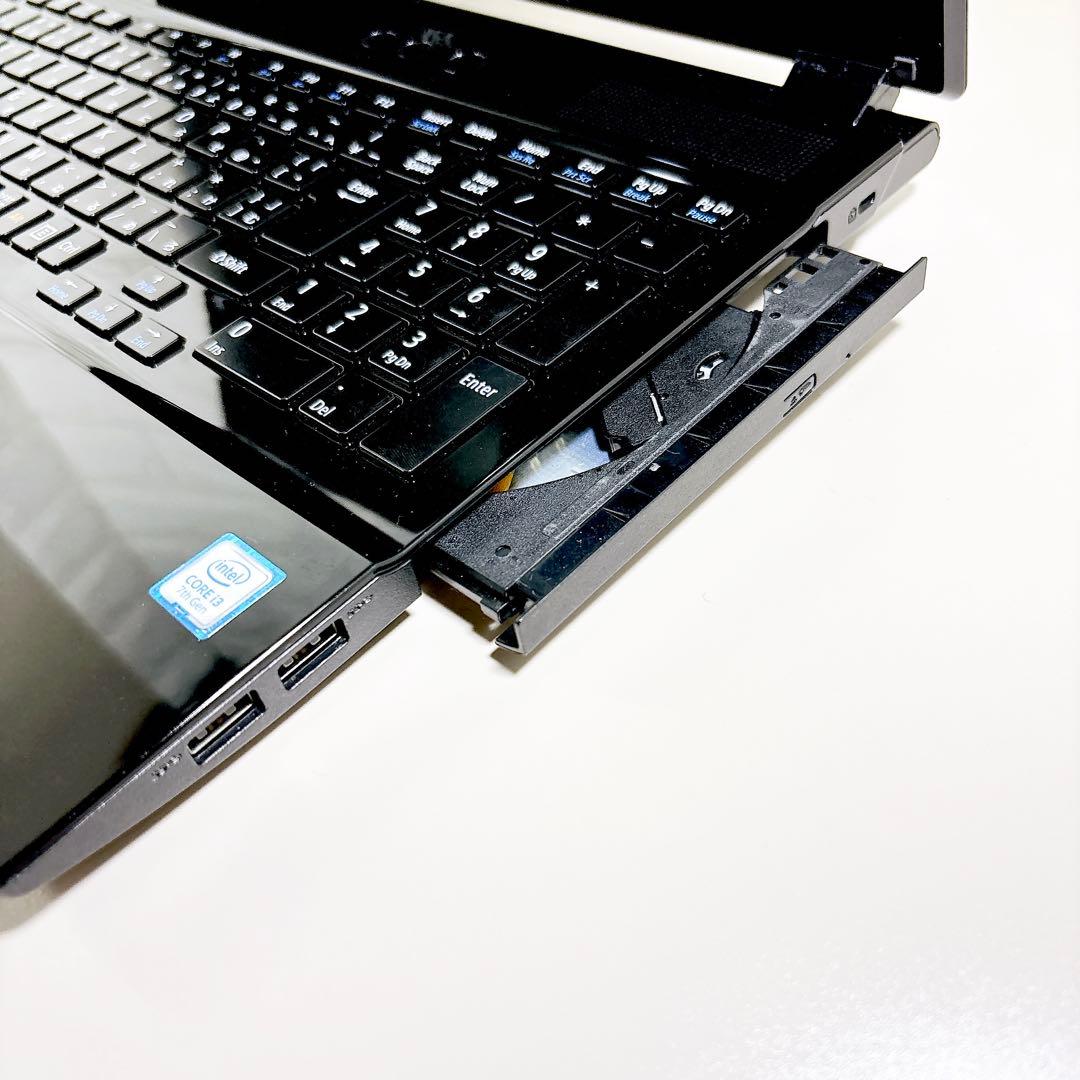 快適SSD✨メモリ8GB フルHD 第7世代 カメラ ノートパソコン NEC