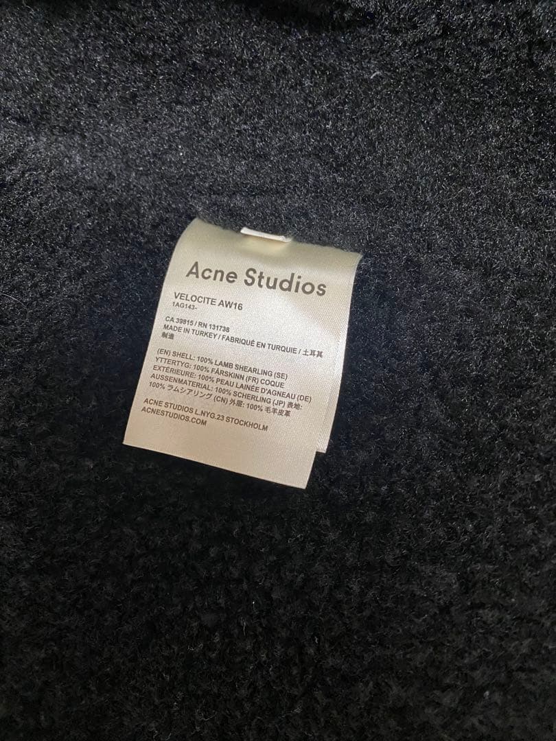 最安値 Acne Studios レザージャケット