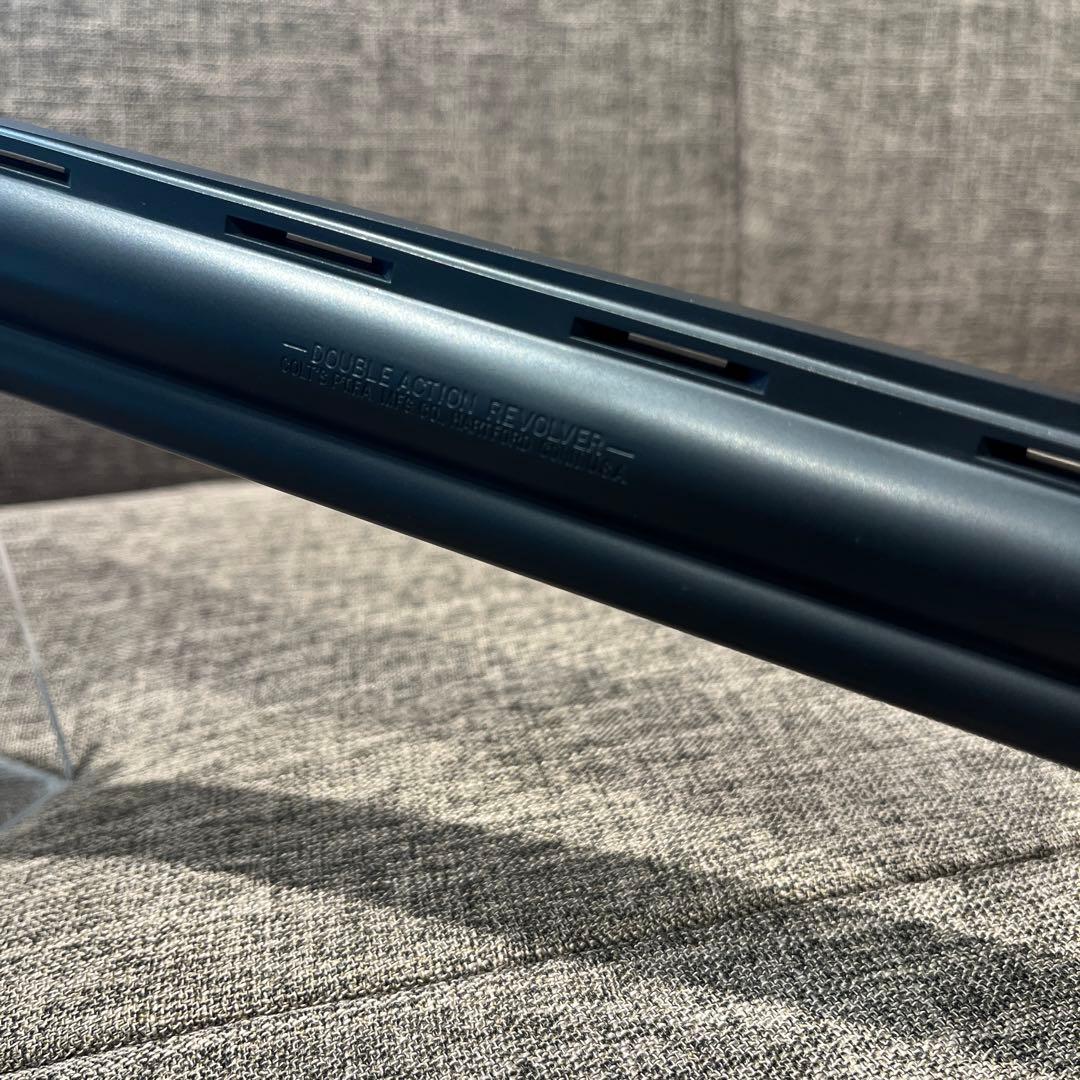 マルシン アナコンダ 8インチ マットブラックABS 木製グリップ