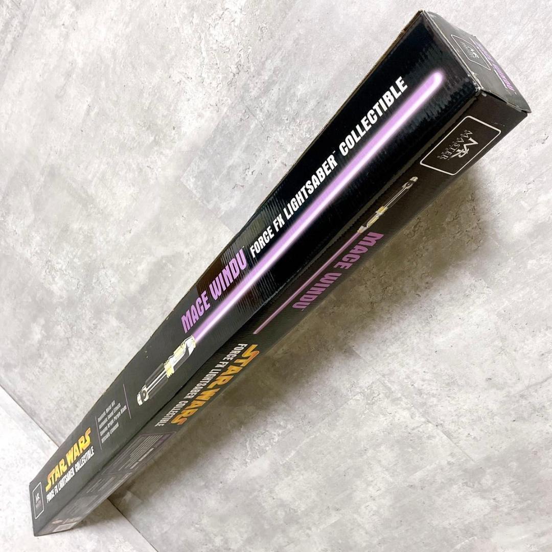 未開封 マスターレプリカ スターウォーズ メイス・ウィンドゥ FXライトセーバー