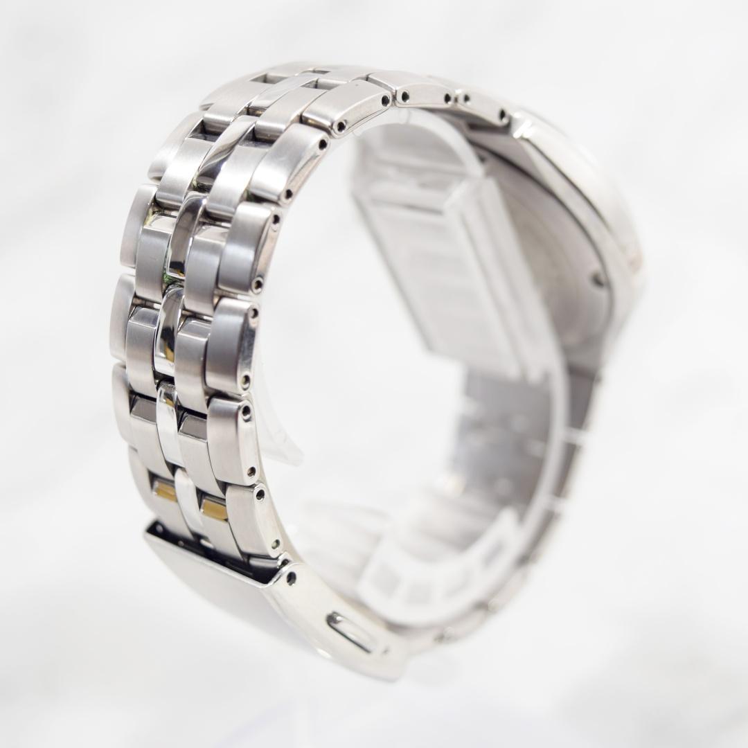 美品 CITIZEN シチズン アテッサ メンズ 電波ソーラー時計 デイト