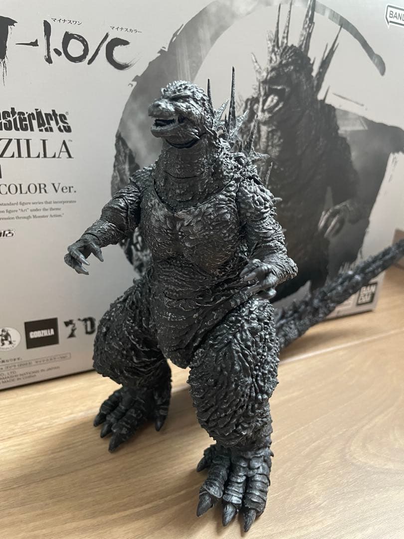 S.H.MonsterArts ゴジラ（2023） マイナスカラー