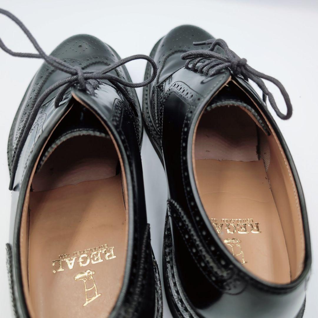 【未使用級】リーガル　フルブローグ　ウィングチップ　JU14　24.5cm