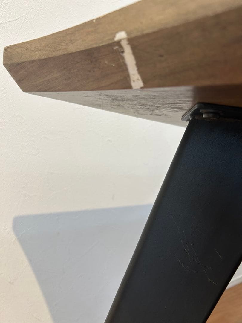 【まゆ】マナベインテリアハーツ　ダイニングテーブル　レスター150cm