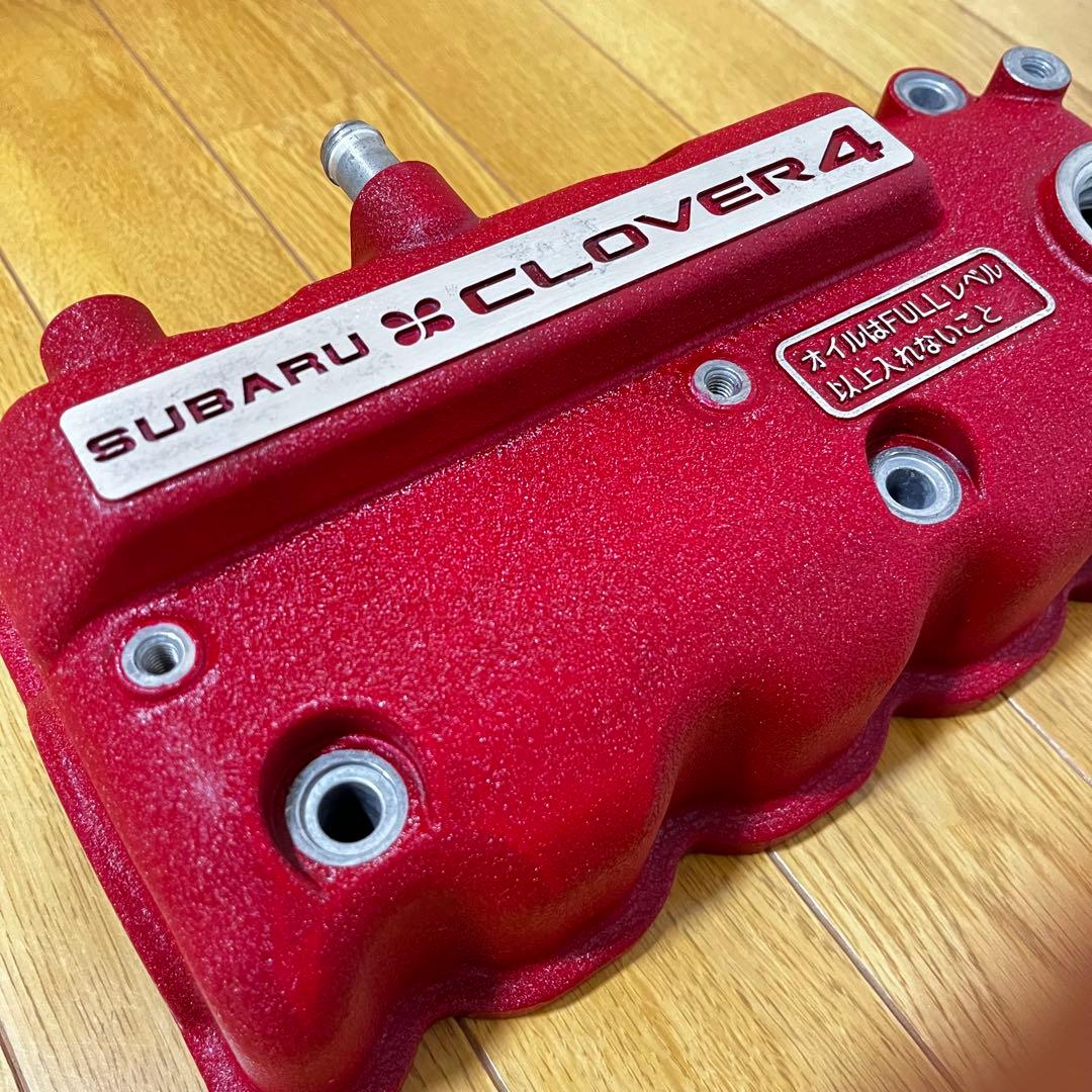 スバル　サンバー　タペットカバー　後期　赤帽仕様　塗装後未使用　結晶塗装