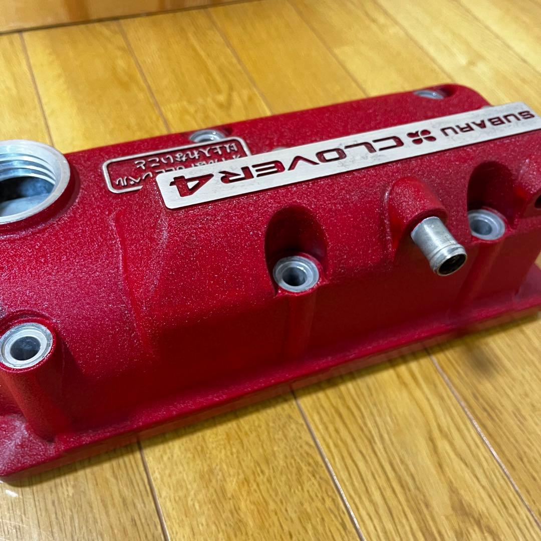 スバル　サンバー　タペットカバー　後期　赤帽仕様　塗装後未使用　結晶塗装