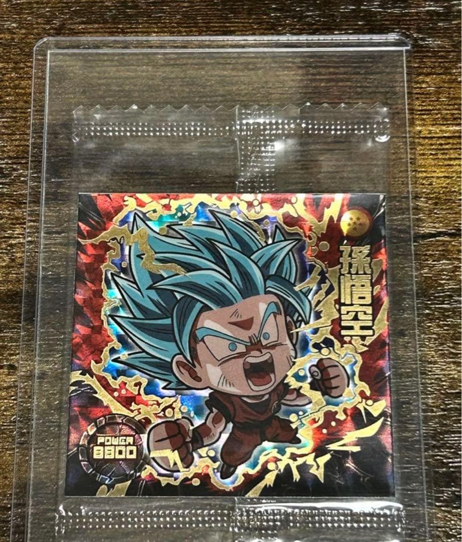 ドラゴンボール ウエハース W4-06 孫悟空 SSGSS 10倍界王拳