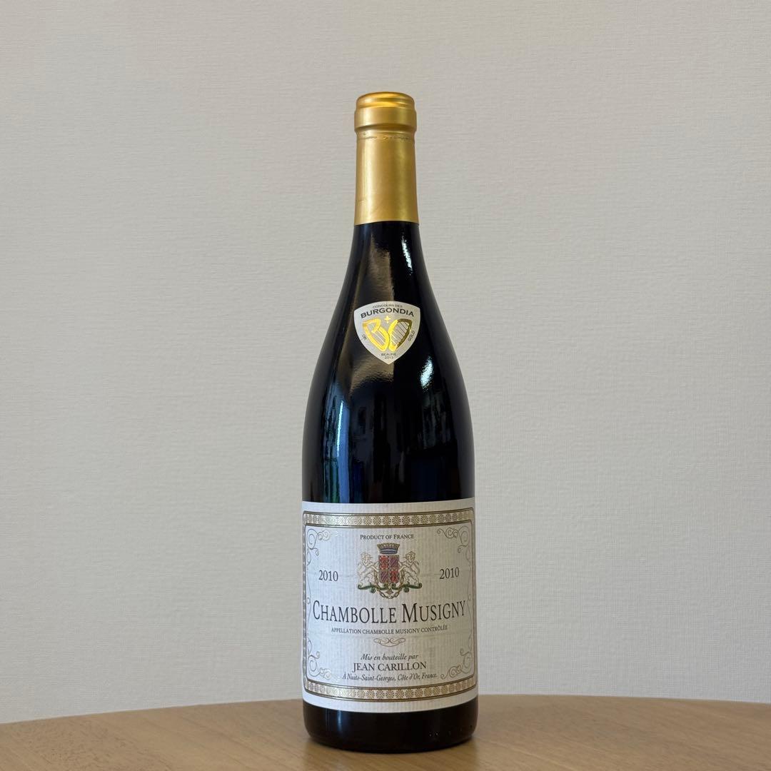 ワイン Chambolle Musigny 2010 Jean Carillon