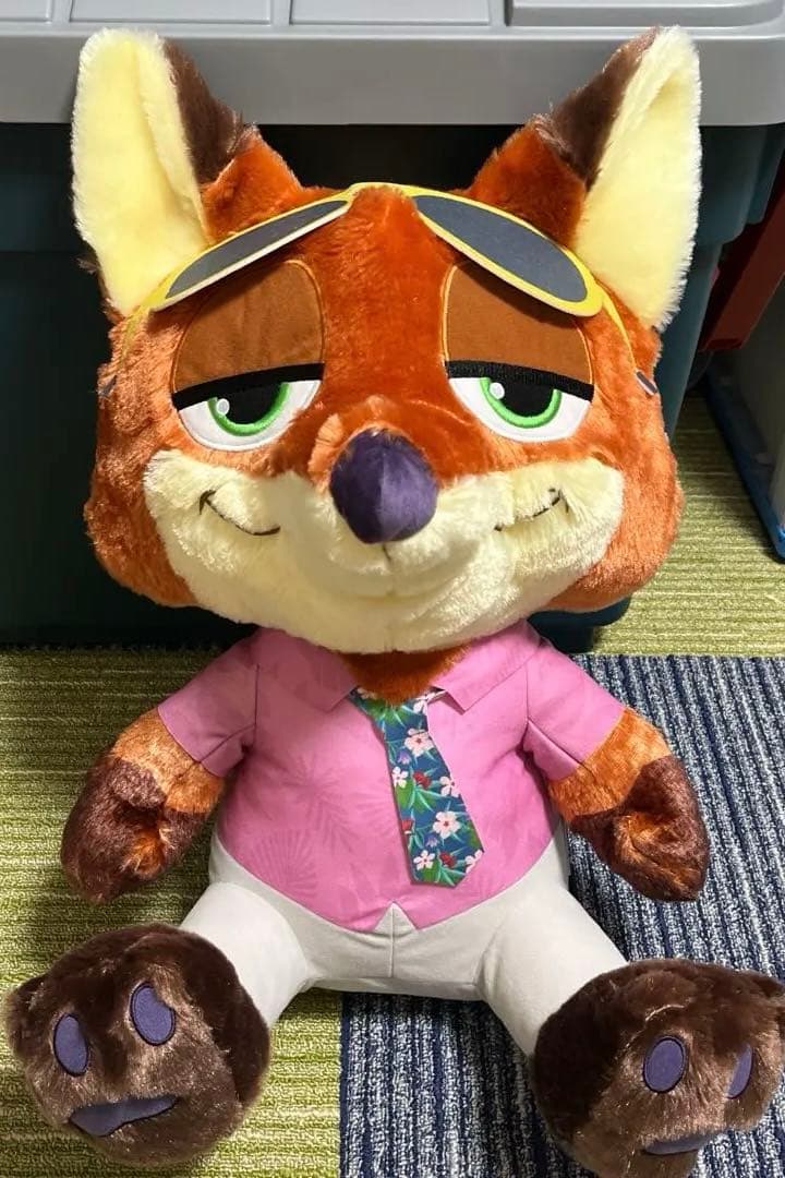 ズートピア2 ニック・ワイルド スーパーラージぬいぐるみ