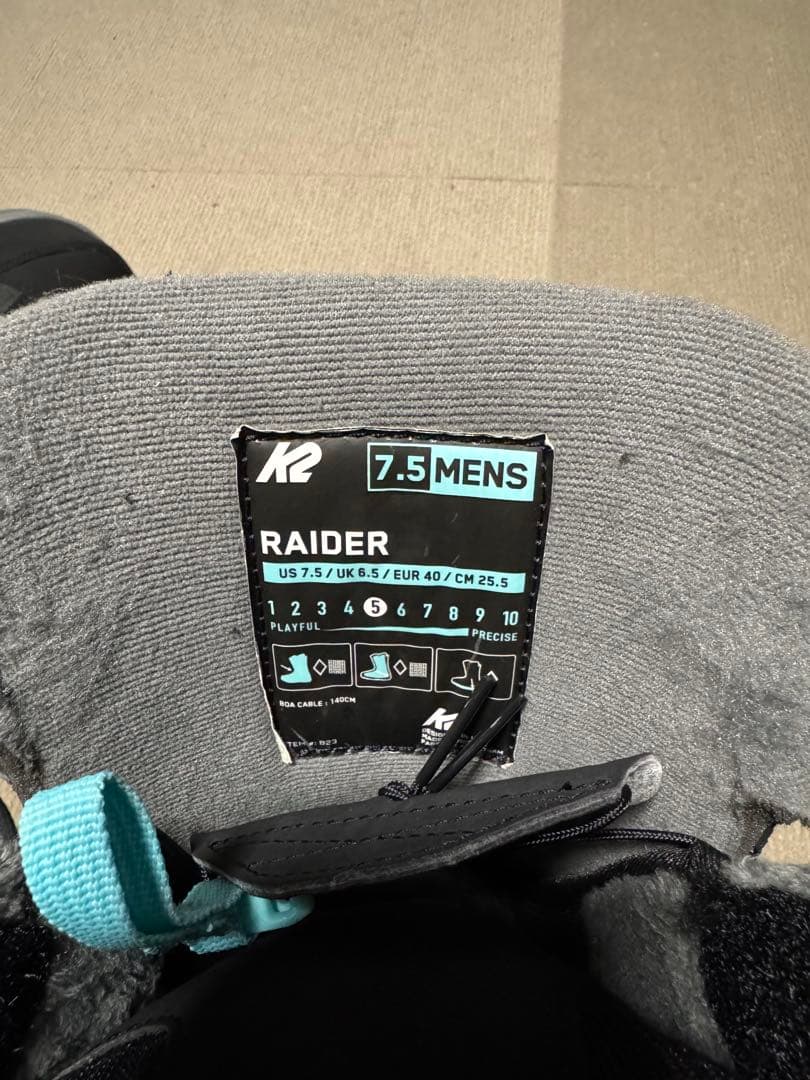 K2 RAIDER スノーボードブーツ 25.5cm
