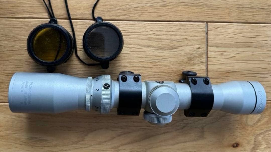 TASCO（タスコ） 1.25×20 シルバー 1998年製・ピストルスコープ