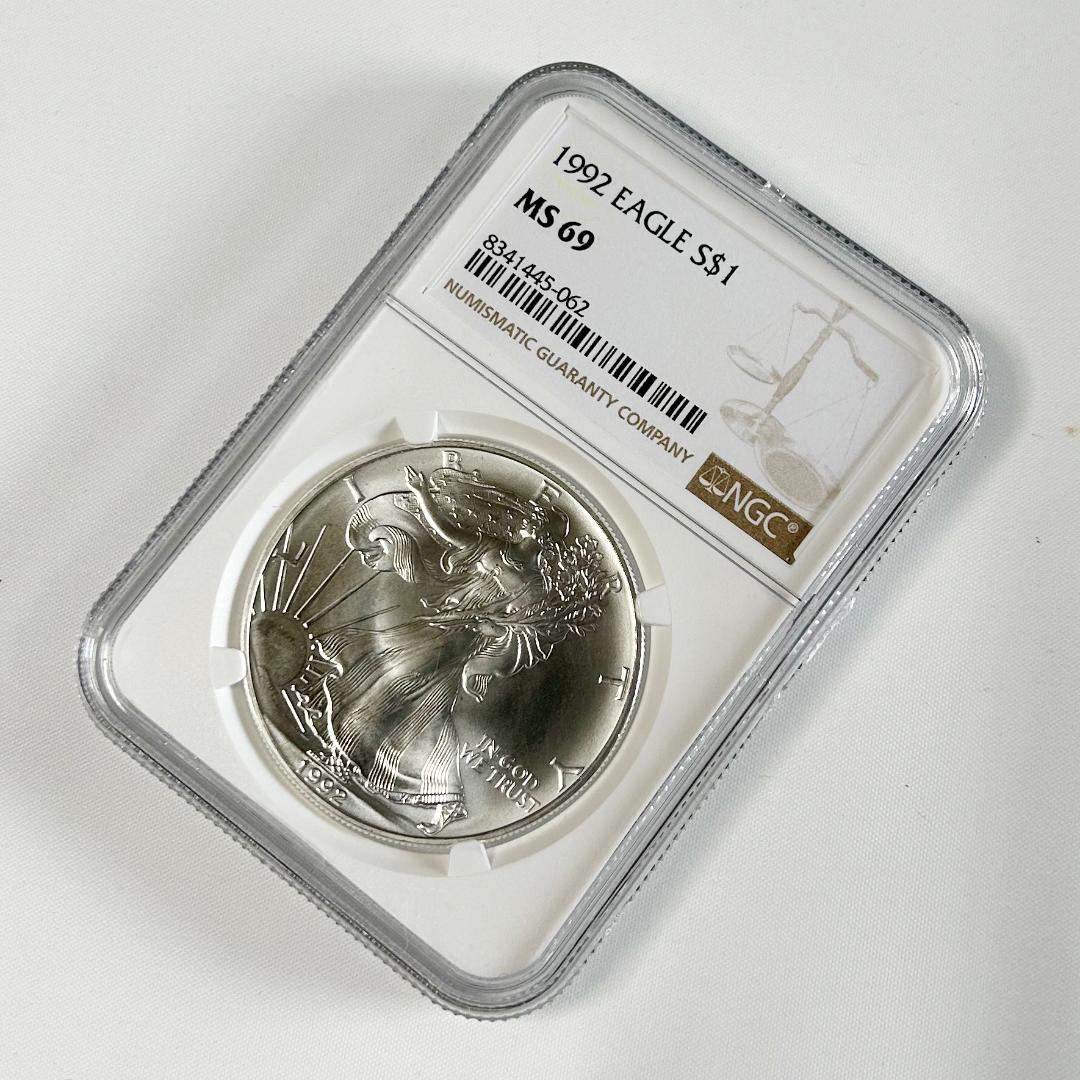 1992年 アメリカンイーグル NGC MS69 8341445-062