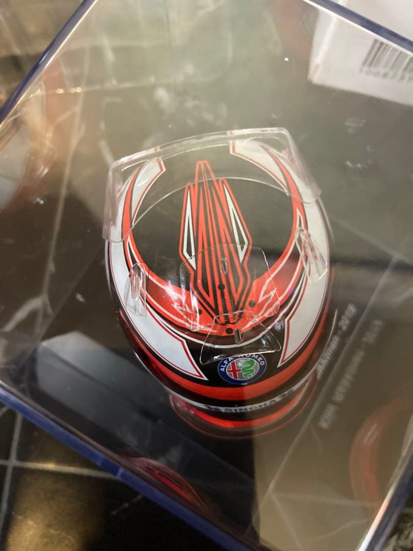 ビッグスケールF1コレクション　キミ　ライコネン　1/5 ヘルメット