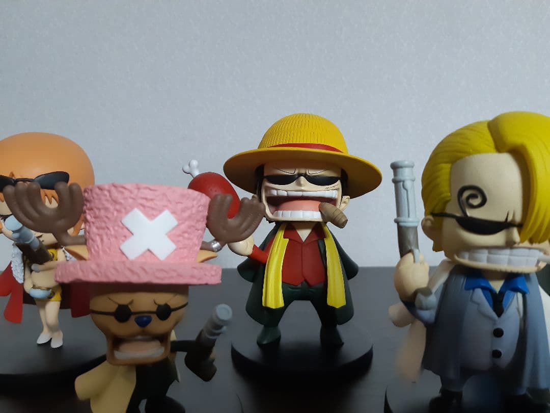 ワンピース麦わらの一味　7体セット売り